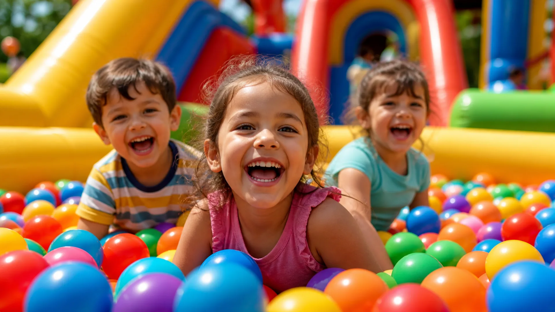 Festa Infantil com Brinquedos